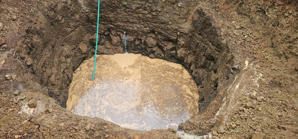 Site Well Excavation