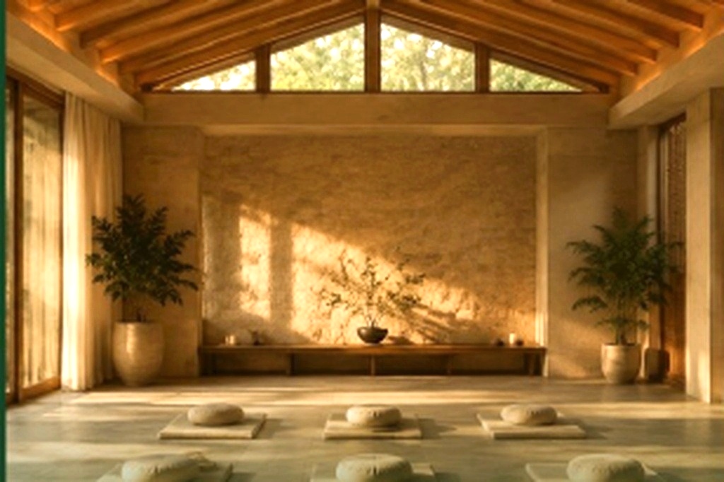 Indoor Meditation Hall